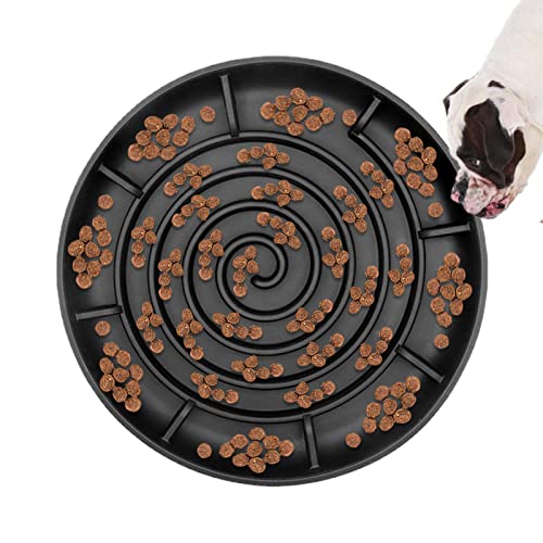 Pomurom Slow Feeder Hundenapf,Pet Dog Feeding Slow Food Napf | Maze Interactive Slow Bowl für Pet Anti-Gulping Gesundes Essen, Pet Slow Down Futternapf für mittelgroße Hunde von Pomurom