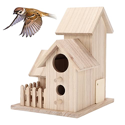 Outdoor-Vogelhaus, bietet Wildvögeln einen perfekten Schutz für die Vogelzucht(DREI Räume) von Pomya