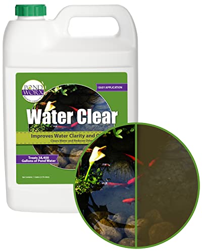 Pondworx Water Clear – Konzentrierte Formel verbessert die Wasserklarheit und -qualität, hilft klares, trübes Wasser, sicher für Fische, Haustiere und Pflanzen – 3,8 l Pondworx Water Clear – Konzentrierte Formel verbessert die Wasserklarheit und -qualität, hilft klares, trübes Wasser, sicher für Fische, Haustiere und Pflanzen – 3,8 l von Pond Worx