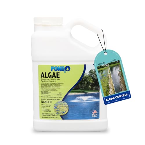 Pond 2O Algen- und Wasserpflanzenkontrolle – Kupfersulfat, 3,6 l (3,628.7 g) – Reduziert Algen- und Wasserpflanzenwachstum in Teichen, Seen und Stauseen von Pond2O