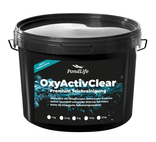 OxyActivClear - Premium Teichreinigung Inhalt 25 kg von Pondlife