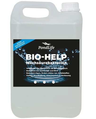 Pondlife Bio-Help Milchsäurebakterien Teich Größe 10 l von Pondlife