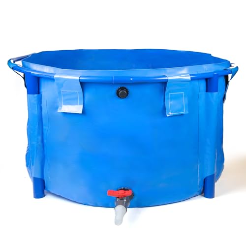 Pondlife Faltbecken für Koi und Teichfische, Ø 180cm x Höhe 120cm, 3000 Liter, faltbares Becken für innen und außen, stabile PVC-Folie, UV-beständig von Pondlife