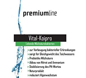 Pondlife Vital-Koipro 5 Liter probiotische Filterbakterien, Milchsäurebakterien, Koi, Teichpflege von Pondlife