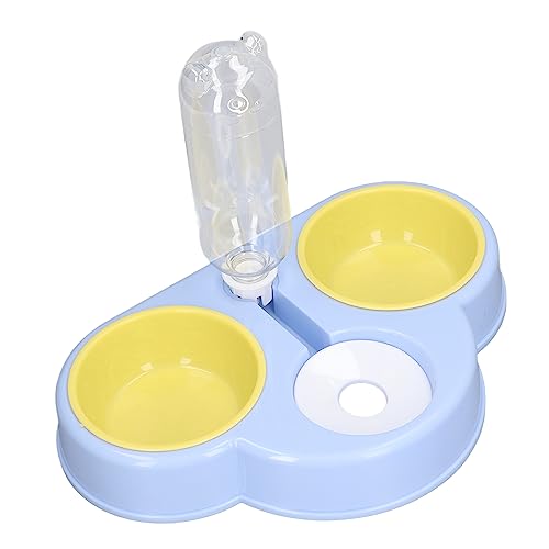 Haustiernäpfe, Automatische Wasserflaschen-Neigung um 15 Grad, Katzennapf, Katzennapf, Rutschfester Gummi-Schwalbenboden aus Kunststoff (Typ 3) von Pongnas