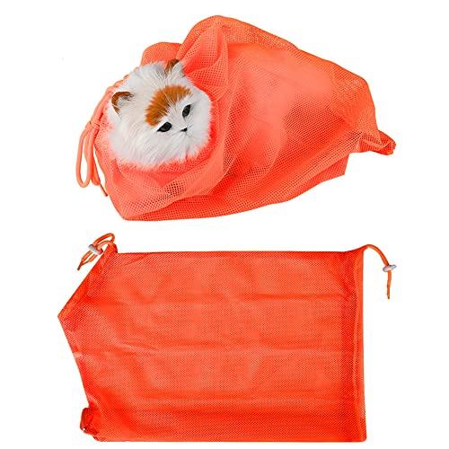 Katzenbadetasche, Katzenpflege -Beutel Katzenhängematte für Nagelkürzung Haustier Dusche Waschen Nägel Schneiden von Ohrreinigungswerkzeug Atmungsaktiven Rückhaltesack für Badnagel Trimmen (ORANGE) Katzenbadetasche, Katzenpflege -Beutel Katzenhängematte für Nagelkürzung Haustier Dusche Waschen Nägel Schneiden von Ohrreinigungswerkzeug Atmungsaktiven Rückhaltesack für Badnagel Trimmen (ORANGE) von Pongnas