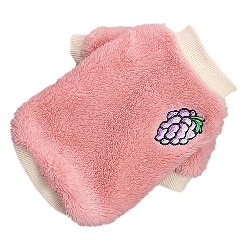 Plüsch-Hunde-Outfits, Weiche, Gemütliche Katzenkleidung, Zweibeiniges Design für Einfaches Tragen, Warmer Haustierpullover für Kleine Tiere, Idealer Geburtstag für Hunde, von Pongnas
