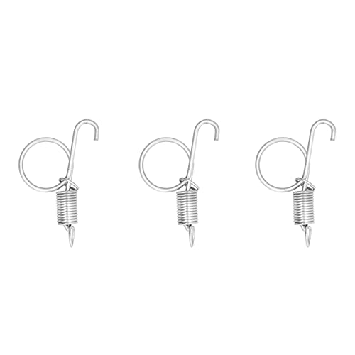 Pongnas Cat Door Latch, Haustier Käfig Latch Spring Spring Käfigtür Haken Haustierkäfig Tür Frühlingsverriegelung für das Reparieren von Kaninchen Haustierkäfig Tür Landwirtschaft (Kleiner Türhaken Pongnas Cat Door Latch, Haustier Käfig Latch Spring Spring Käfigtür Haken Haustierkäfig Tür Frühlingsverriegelung für das Reparieren von Kaninchen Haustierkäfig Tür Landwirtschaft (Kleiner Türhaken von Pongnas