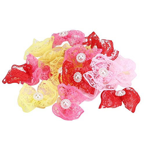 Pongnas Hundehaarbögen, Hundezubehör Mädchen Welpe Bögen Hundekuppel Bugknoten Haustier -Pflegezubehör 20pcs Haustier Mehrfarbige Haarspitzen Bogenknoten Bögen für Große Mittelgroße Hundekatze Pongnas Hundehaarbögen, Hundezubehör Mädchen Welpe Bögen Hundekuppel Bugknoten Haustier -Pflegezubehör 20pcs Haustier Mehrfarbige Haarspitzen Bogenknoten Bögen für Große Mittelgroße Hundekatze von Pongnas