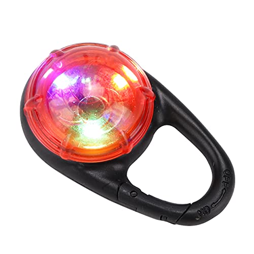 Pongnas Hundelichter für Nacht Laufen, Hundekragen Hundehalsband Licht Haustier zu Fußgänger Accessoires Luminous LED Hundeanhänger für Night Safety Laufen, Radfahren, Camping Im Freien (Rotlicht) von Pongnas