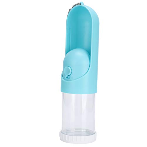 Pongnas Hundewasserschüssel -Spender, Reisebereich Bowls Tragbare Hundwasserflasche mit Trinkfutter. (Teleskopwasserbecher Blau) von Pongnas