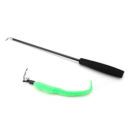 Pongnas Katzenstab Spielzeug, Katzenspielzeugwand Zauberstab Cat Fishing Pole Toy High Elastic Retracted Teaser Draht Chaser Zauberstab Katze Kätzchen Haustier Spiel Interaktives Spielzeug für oder Pongnas Katzenstab Spielzeug, Katzenspielzeugwand Zauberstab Cat Fishing Pole Toy High Elastic Retracted Teaser Draht Chaser Zauberstab Katze Kätzchen Haustier Spiel Interaktives Spielzeug für oder von Pongnas
