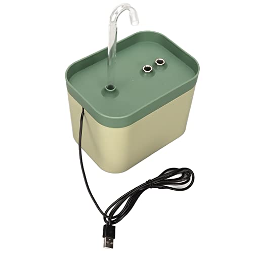 Pongnas Katzenwasserbrunnen, Hundewasserbrunnen Katzenbrunnen Zum Trinken Automatischer Mehrfachhälfte Wasserbrunnen 1,5 L Großer Kapazität Katzenwasserspender für Katzen, Hunde, 4,9 X 4,7 X 6,3 Zoll Pongnas Katzenwasserbrunnen, Hundewasserbrunnen Katzenbrunnen Zum Trinken Automatischer Mehrfachhälfte Wasserbrunnen 1,5 L Großer Kapazität Katzenwasserspender für Katzen, Hunde, 4,9 X 4,7 X 6,3 Zoll von Pongnas