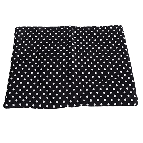 Pongnas USB-Heizkissen, Elektrische Heizkissen Heizung Heizung 3-Temperatur Einstellbar 37 X 47 cm für Katze und Hundekomfort (Weißer Punkt) von Pongnas