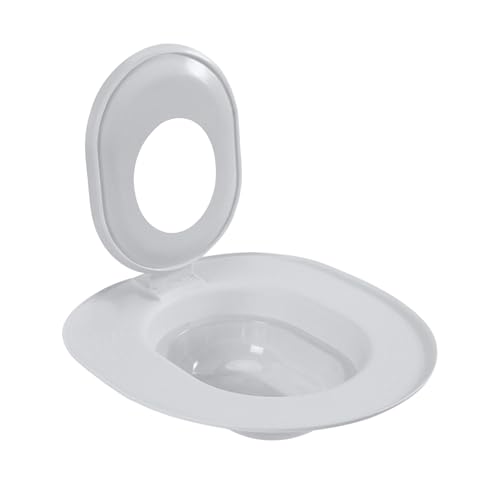 Haustierbedarf Katzentoiletten Trainingsset | Katzen Toiletten Training Hilfsmittel | Wiederverwendbarer Trainingsring für Haustiere | Training für Katzen Hunde | Indoor- Outdoor-Nutzung (Grey, A) von Poo4kark