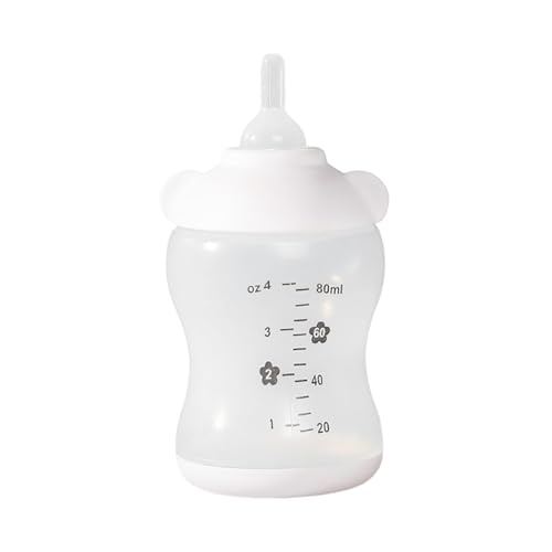Haustierflaschen Set für Katzen Hunde, praktische Flaschen zur Tierernährung, ideal für, unverzichtbar für Tierliebhaber (White, 10x5cm) von Poo4kark