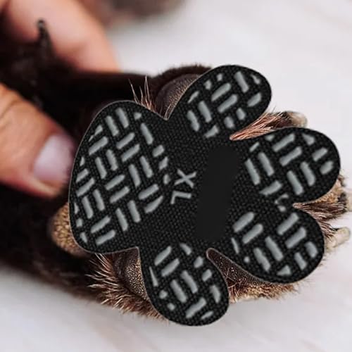 Hochwertige Hundeschuhe, Wiederverwendbare Schlammstiefel für Haustiere, Schutz für Pfoten bei Outdoor-Aktivitäten für kleine bis große Hunde (A, 10x8x1) von Poo4kark