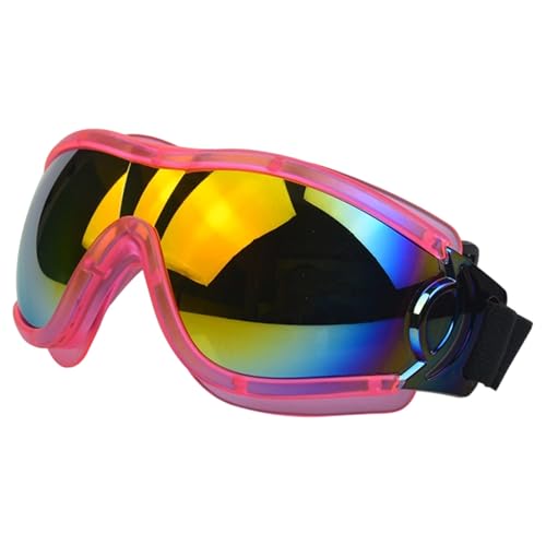 Katzen-Sonnenbrille, Sonnenbrille mit verstellbaren Riemen Sonnenbrillenauge, geeignet für Katzen zum Autofahren/für Outdoor-Aktivitäten (15x6cm) von Poo4kark