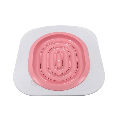 Poo4kark Katzentoilettentrainer wiederverwendbares Toilettensystem für Katzen Hundezubehör zur Förderung der Sauberkeit Hygiene (40x40cm) von Poo4kark