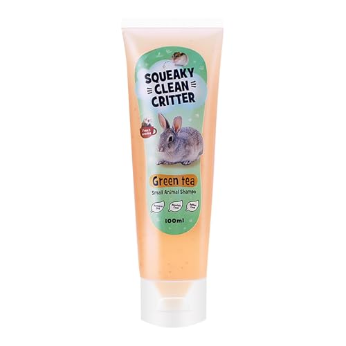 Poo4kark Dutch Pig Duschgel Kaninchen Haustier Blumenzweig Baden Verschönerung Haar Reinigung Shampoo Badeflüssigkeit 100ml (Orange, 15.5cm) von Poo4kark