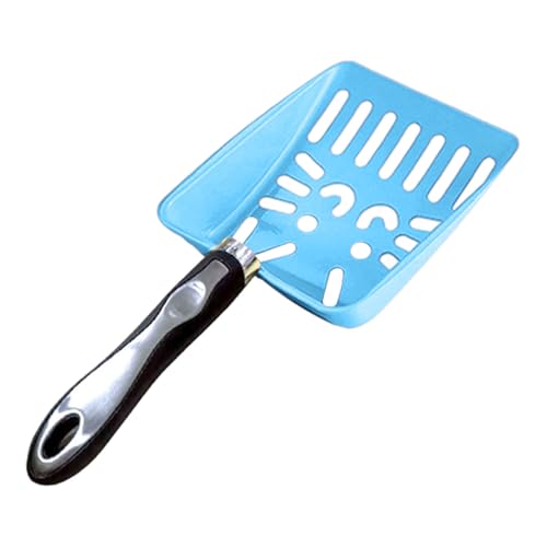 Poo4kark Edelstahl-Streueimer, ergonomisch, langlebig, Werkzeug zur Abfallbeseitigung, leicht rostfrei, praktischer, ideal für die Toilette (Blue, One Size) von Poo4kark