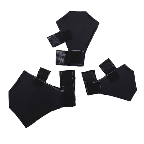 Poo4kark Entenschuhe für verletzte Füße – Schützende Neoprenschuhe für Enten. Schutzschuhe für Vögel mit verletzten Füßen. Größe: L/M/S. Farbe: Schwarz/Blau/Gelb. (B, 10x7.5x2cm) von Poo4kark