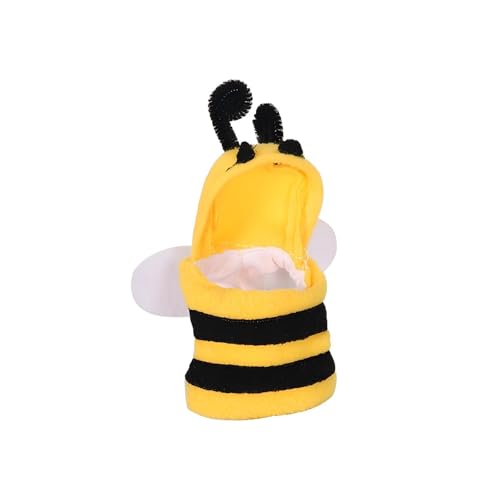 Poo4kark Gemütliche süße Papageienkleidung. Lustiges Verwandlungsoutfit für/Winter. Entzückende Vogelbekleidung, um Ihren gefiederten Freund warm stilvoll zu halten. (Yellow, L) von Poo4kark
