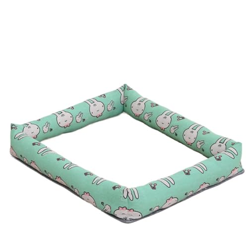 Poo4kark Haustier EIS-Pad Rattan Kühlmatte Vier-Jahreszeiten Hundehütte Matte Sommer Kühlung verschleißfest Haustier Zwinger Platz Schlafmatte (Grass, 30X40CM) von Poo4kark