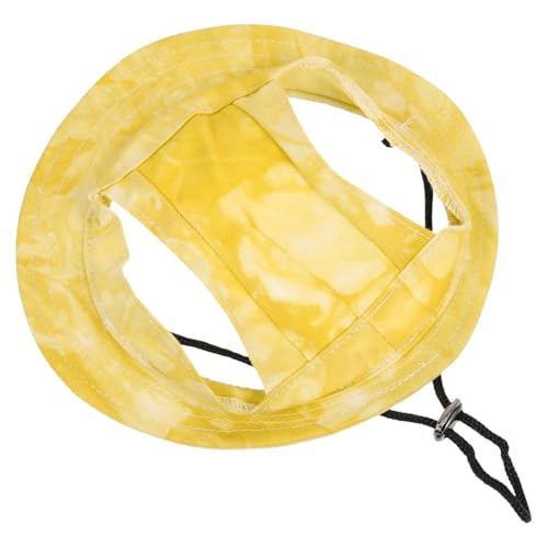 Poo4kark Haustierbedarf Interaktives für Hunde, strapazierfähig, schnüffelbeer, ideal für draußen, fördert das Spielen (Yellow, M) von Poo4kark