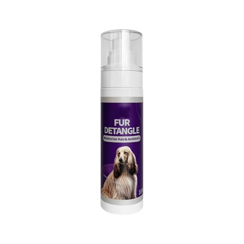 Poo4kark Hochwertiger Spray für Tierhaare, Pflege für Haustiere, sorgt für geschmeidiges glänzendes Fell, ideal für Hunde Katzen, 100 ml (Purple, 15.4cm) von Poo4kark