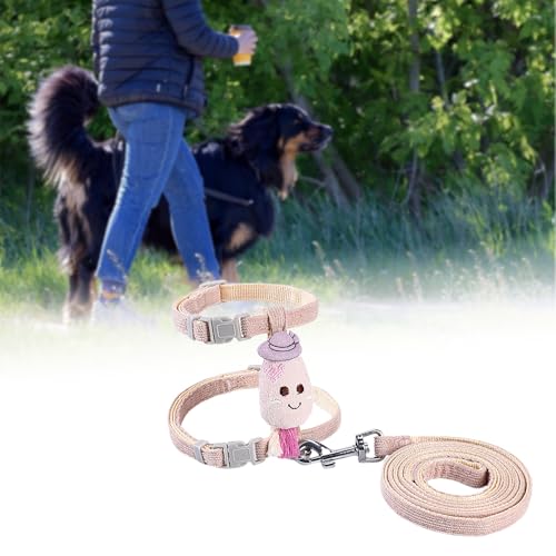 Poo4kark Home Brustgurte für Haustiere, verstellbar, für Hunde Katzen, Ledergurte für das Spaziertraining drinnen draußen, bequemes Polyester-Design (C, B) von Poo4kark