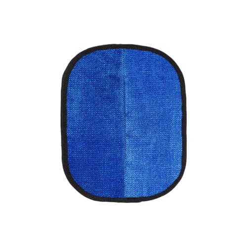 Poo4kark Home Tierhaarentferner, Tierhaarentfernungshandschuh, elektrostatischer Entferner, doppelt wiederverwendbar, Katzen- Hundehaarentferner für die Couch (Blue, One Size) von Poo4kark