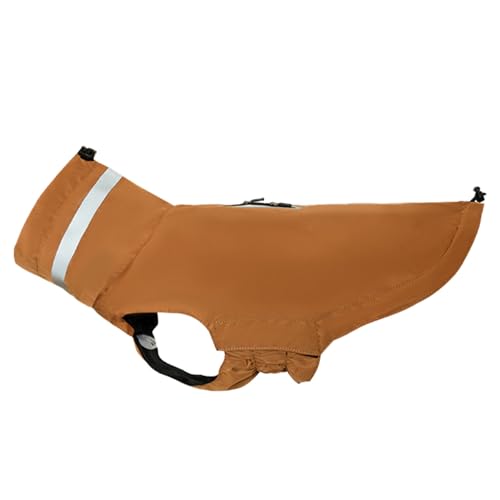 Poo4kark Hundekleidung, Klett-Regenmantel für kleine mittelgroße Hunde. Haustierkleidung, Haustier-Regenmantel für Hunde mit Öffnung. (T, 24x20x1.5cm) von Poo4kark