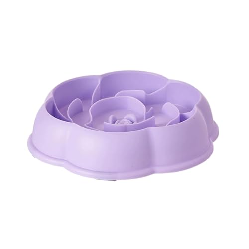 Poo4kark Hundenapf, Anti-schling Napf Hund – Rutschfester Food Devices Slow Feeder Hundenapf für Mittelgroße Hunde Pet Slow Food Bowls (C, 20X20X5CM) von Poo4kark