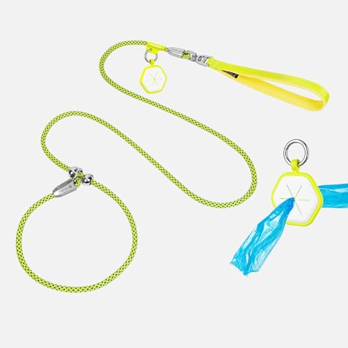 Poo4kark Hundetrainingsleine mit P-Ring-Kontrolle (reflektierendes Haustier für Gehorsam) (B, 160) von Poo4kark