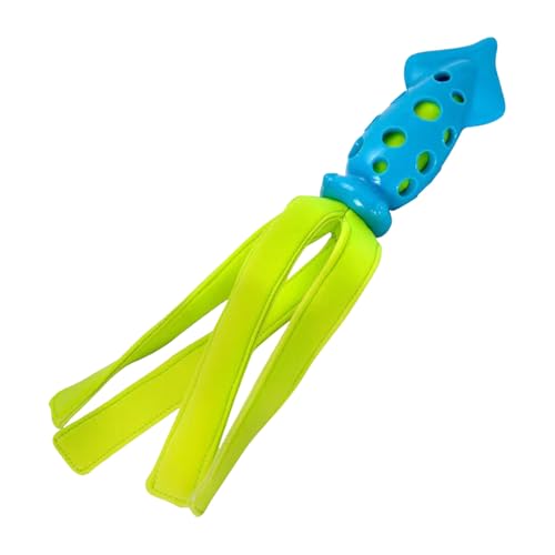 Poo4kark Interaktives Quietschspielzeug Schwimmendes Kauspiel Für Hunde Katzen Mit Tintenfischdesign (A, One Size) von Poo4kark