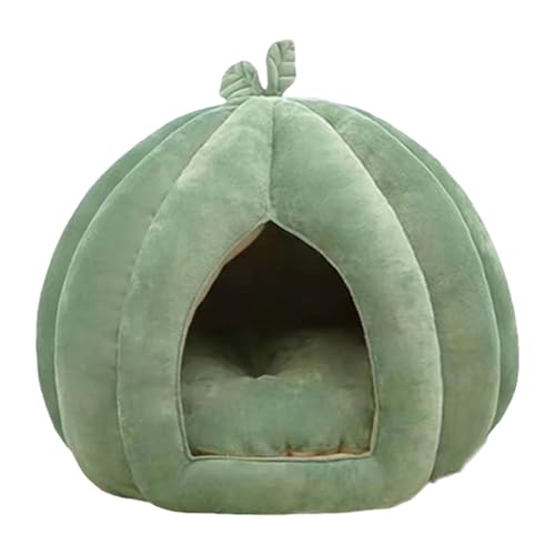 Poo4kark Katze Geschlossen Katze Bett Abnehmbare Waschbar Hund Warme Universal Haustier (C, One Size) von Poo4kark