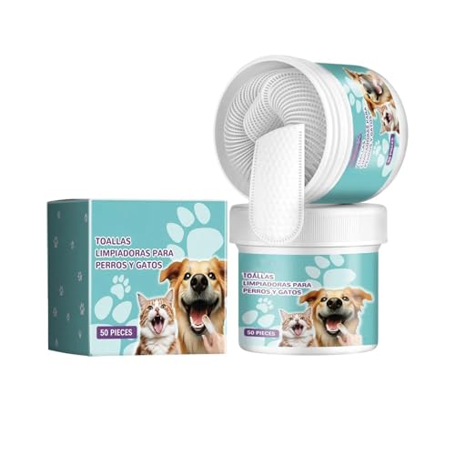 Poo4kark Katzen- Hundezahnreinigung mit der Fingerspitze, sauberer Mund, feuchtigkeitsspendendes, frisches Bürsten der Fingerspitze für Haustiere (White, 8.8cm) von Poo4kark