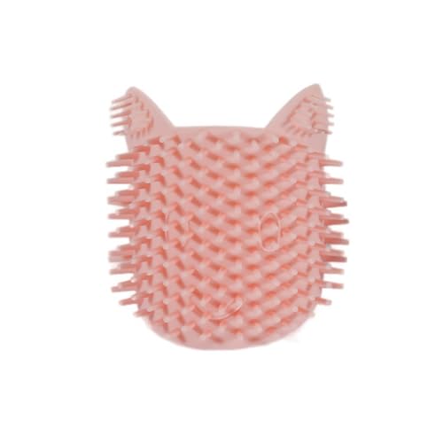 Poo4kark Katzen-Kratzbrett für die Wand, Katzen-Eckmassagekamm mit | Haustier-Massagewerkzeug Silikon für natürliche Kratzmöbel (B, One Size) von Poo4kark