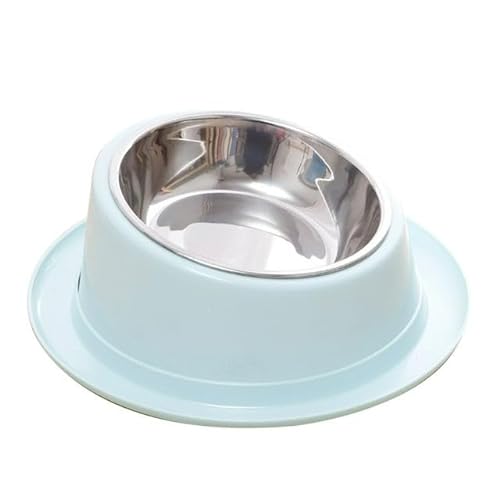 Poo4kark Katzennapf mit auslaufsicherem, erhöhter Futternapf für Katzen, Futter- Wassernäpfe für den Innenbereich Bunte Salatschüssel Kunststoff (A, One Size) von Poo4kark