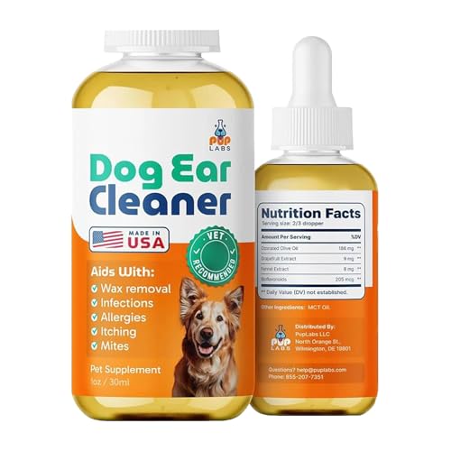 Poo4kark Natürliche Ohrentropfen Tropfen gegen Reizungen Ohrenschmalzbildung, 1-oz-Flasche mit 30 ml (Orange, 10.5x3.8x3.8cm) von Poo4kark