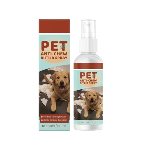 Poo4kark Natürliches Kauspray für Katzen Hunde Trainingshilfe zur Verhaltenskorrektur bei Haustieren (Mint Green, 4.1X15.9cm) von Poo4kark