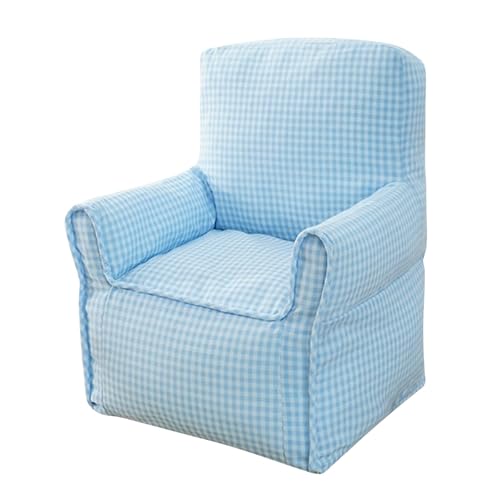 Poo4kark Orthopädisches Haustierbett für Hunde Katzen, weiches Hundebett im Sofa-Stil Stoff, Bequeme Haustiercouch für den Innenbereich mit abnehmbarem, waschbarem Bezug (Blue, One Size) von Poo4kark