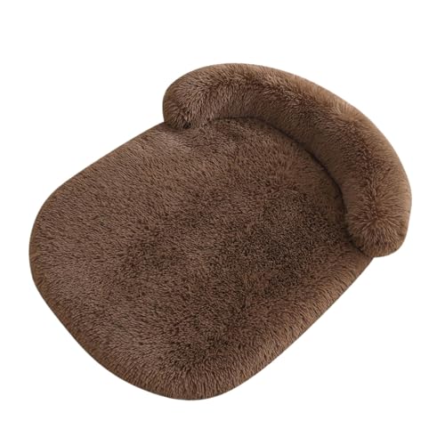 Poo4kark Orthopädisches Hundebett für große Hunde, Memory Foam-Hundesofa mit abnehmbarem Bezug Rutschfester Unterseite, Eierkarton-Design für besten Komfort (Khaki, 100x75cm) von Poo4kark