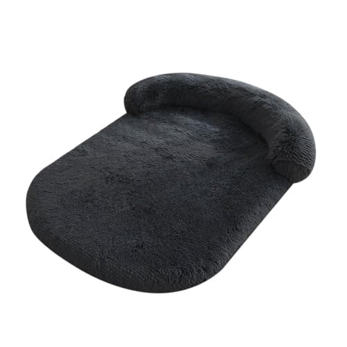 Poo4kark Orthopädisches Hundebett für große Hunde, Memory Foam-Hundesofa mit abnehmbarem Bezug Rutschfester Unterseite, Eierkarton-Design für besten Komfort (Navy, 100x75cm) von Poo4kark