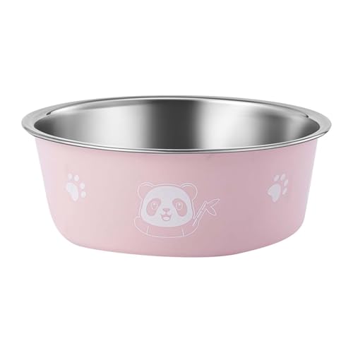 Poo4kark Outdoor Edelstahl-Futternapf, Universal-Futternapf Katzen-Spill-Futterbecken, Wassernapf, langlebiger Futternapf für Katzen Hunde in (A, 18.00) von Poo4kark