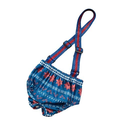 Poo4kark Outdoor Hundegeschirr Haustierkleidung Wiederverwendbare waschbare atmungsaktive Bequeme Hundehosen für Hündinnen weichem Polyestergewebe (E #3, 如图所示) von Poo4kark