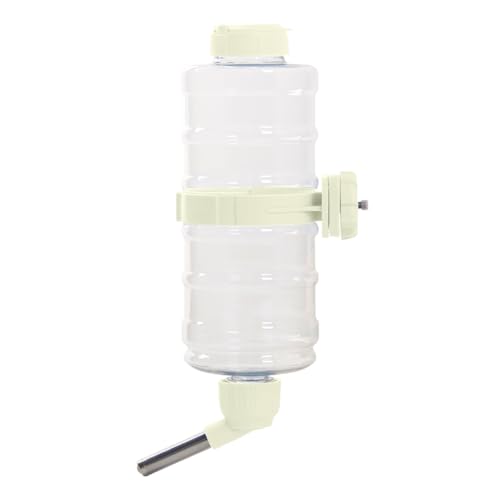 Poo4kark Pet 34 Oz/946 Ml Automatischer Wasserspender für Haustiere Kleintiere, auslaufsichere Wasserflasche, geeignet für Käfighunde (Green, 30cm) von Poo4kark