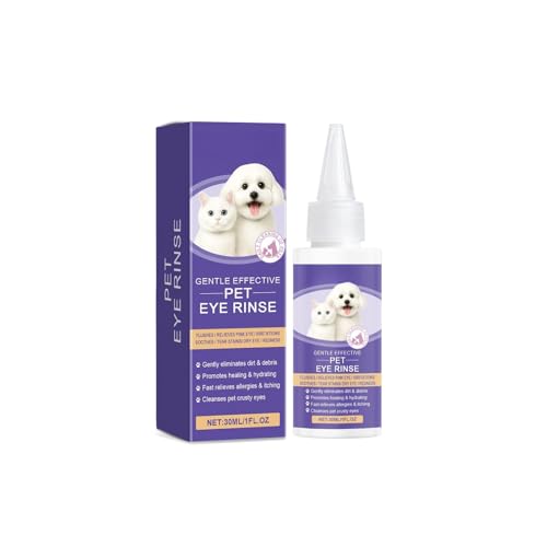Poo4kark Pet Augentropfen für Haustiere, für Hunde Katzen, Lösung zur Entfernung von Tränenflecken, zur Pflege von Tränensekreten Verstopfungen, mit Pfefferminzextrakt, für den Innen- (Purple, 30ml) Poo4kark Pet Augentropfen für Haustiere, für Hunde Katzen, Lösung zur Entfernung von Tränenflecken, zur Pflege von Tränensekreten Verstopfungen, mit Pfefferminzextrakt, für den Innen- (Purple, 30ml) von Poo4kark