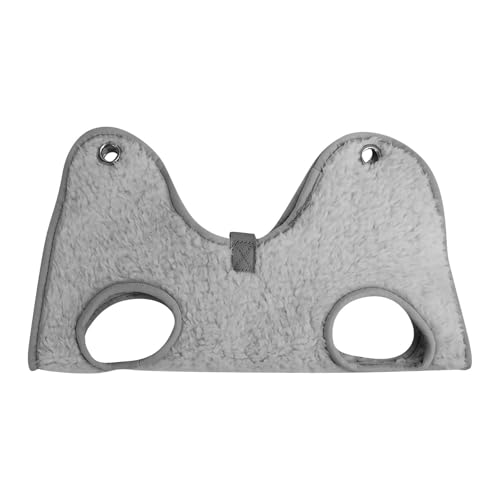 Poo4kark Pet Badegurt für Haustiere, langlebig, kaufest, Brustgeschirr für Hunde Katzen, weich, bequem, Unterstützung für die Fellpflege im Innenbereich (GY1, 34cm) von Poo4kark
